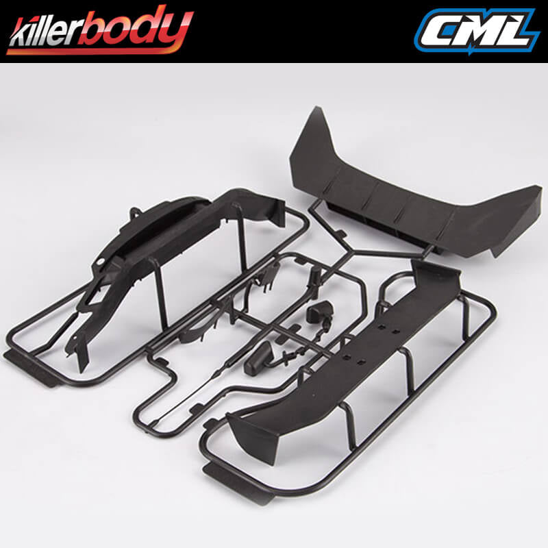 KILLERBODY SUBARU BRZ R&D SPORT BLACK PLASTIC PARTS SET