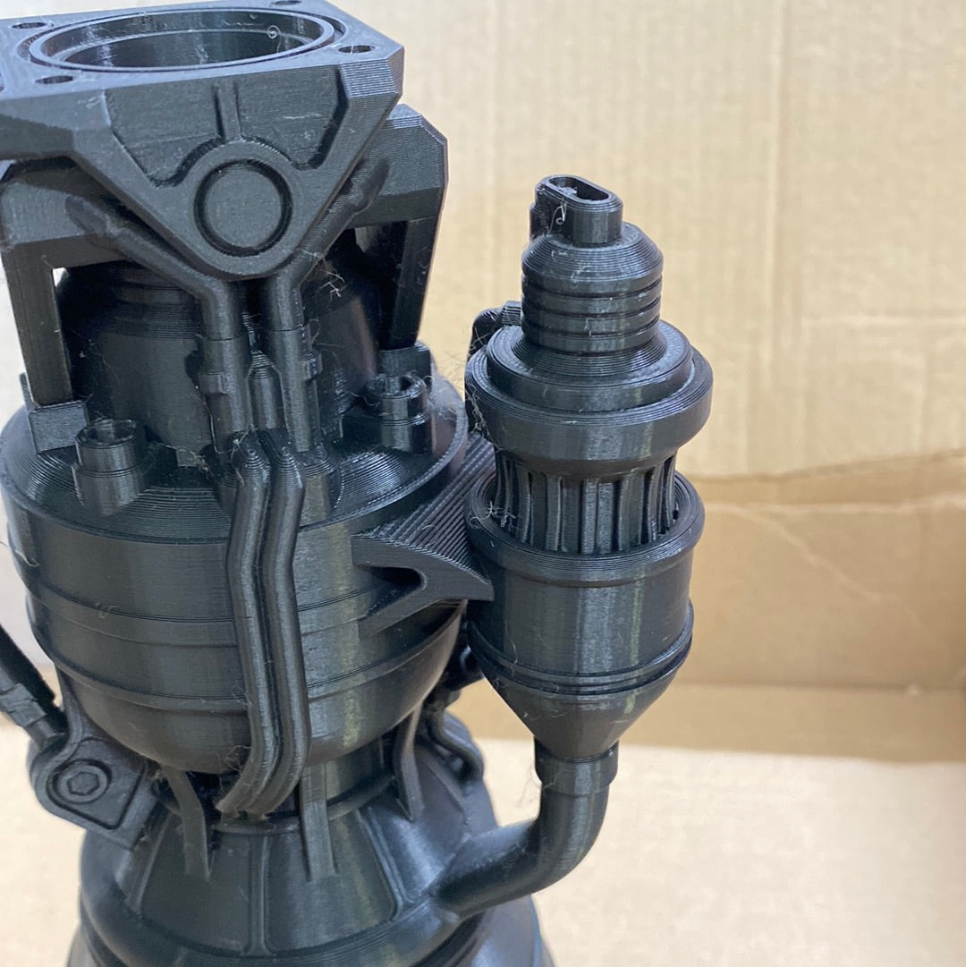 3d Printed Raptor Rocket Motor Section