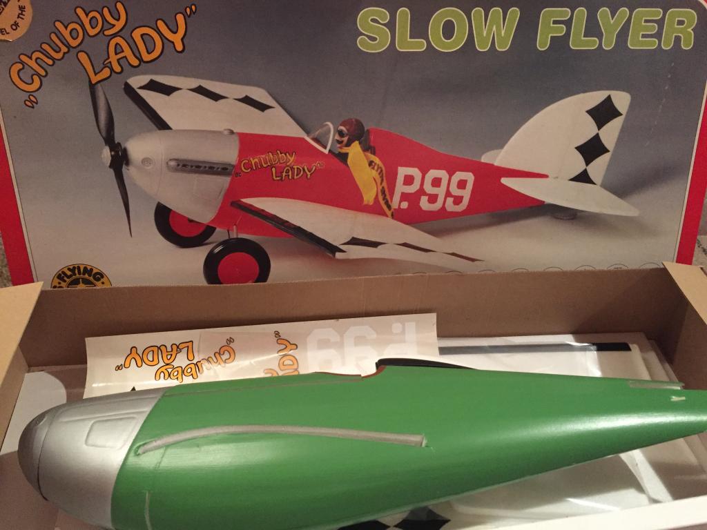 Flying Styro Chubby Lady kit - Second Hand