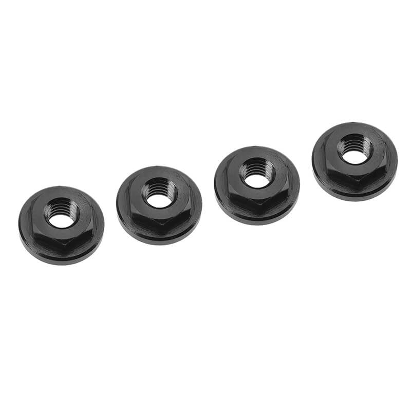 CORALLY SIDE GUARD NUTSALUMINUM BLACK 4 PCS