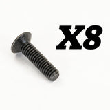 FTX ROKATAN/RAMRAIDER FLAT HEAD CROSS SCREW M2.5X10