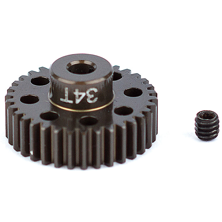 ASSOCIATED FACTORY TEAM ALUM. PINION GEAR 34T 48DP 1/8SHAFT