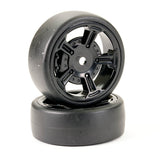FTX HAVOK DRIFT SLICK WHEELS & TYRES (PR)