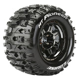 LOUISE RC MT-PIONEER 1/8 SPORT 0 Inch OFFSET HEX 17MM BLACK CHROME