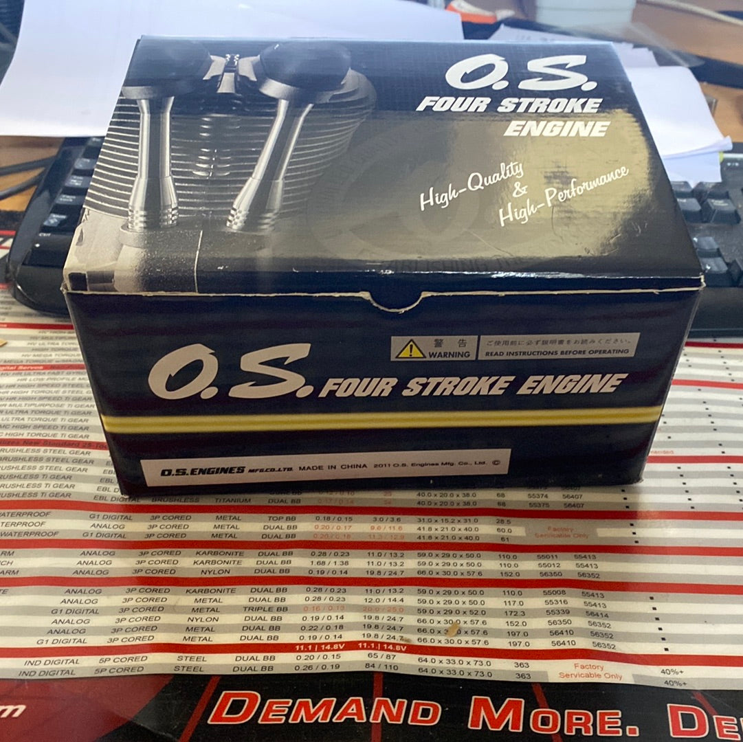 SECOND HAND UN RUN Engine - OS FS-95V (15.59cc 4 Stroke) - BOXED Excellent Condition