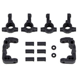 TEAM ASSOCIATED RC10B6.4 -1MM SCRUB CASTER AND STEERING BLOCKS CARBON