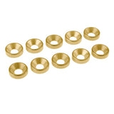 CORALLY M4 FLAT HEAD WASHERALUMINUM LE 10 PCS