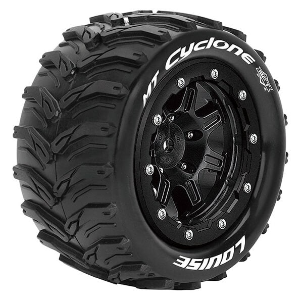 LOUISE RC MT-CYCLONE T-MAXX SOFT 1/2 OFFSET HEX 17MM BLACK