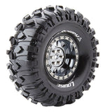 LOUISE RC CR-ROWDY 1/10 1.9 SUPER SOFT BLACK CHROME HEX 12MM