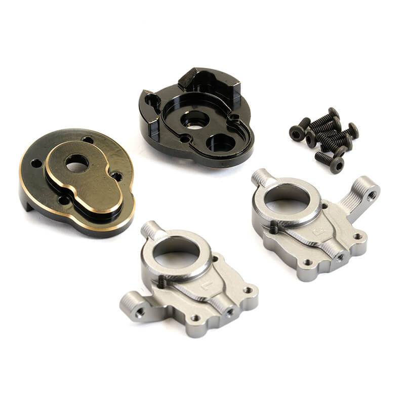 FTX UTAH MACHINE ALUMINUM FRONT PORTAL HUB SET V2