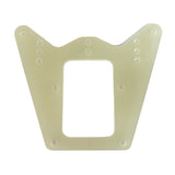 TEAM ASSOCIATED RC10GB REAR SHOCK TOWER WHITE