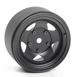 RC4WD SEREN 2.2 Inch BEADLOCK WHEELS W/ CENTER CAPS (BLACK)