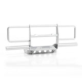 RC4WD OXER STEEL FRONT WINCH BUMPER FOR VANQUISH VS4-10 ORIGIN BODY (SILVER)