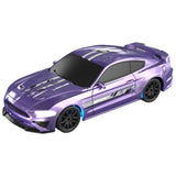 E-ZEE RC 1/43 LIGHTING MUSCLE 4WD DRIFT CAR w/GYRO - PURPLE EZ-8500EPU