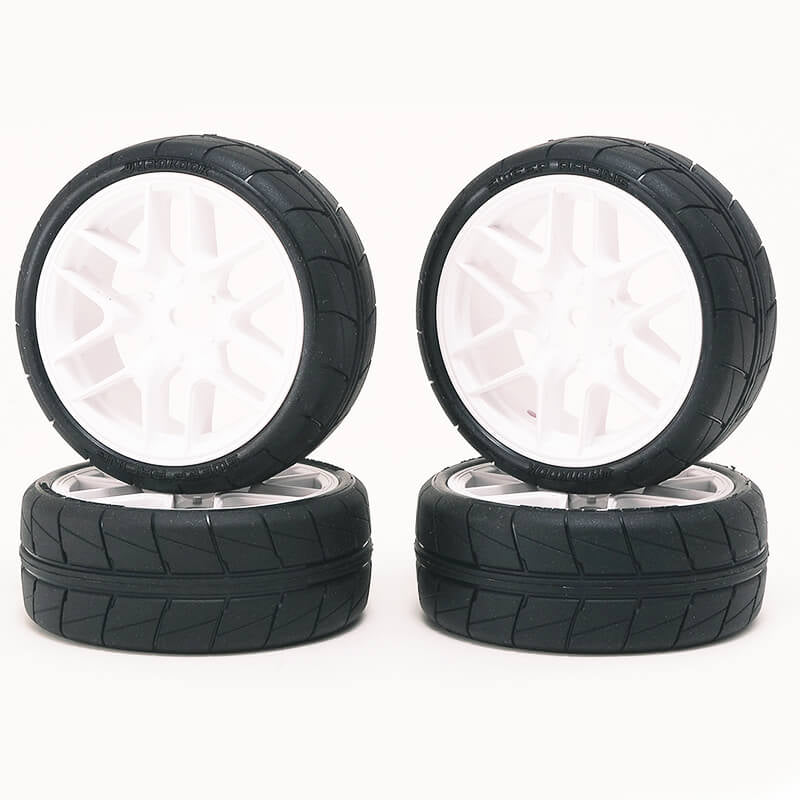 SWEEP HANKOOK TREAD 32DEG 24MM D-COMPOUND GLUED TYRES 12SPOKE