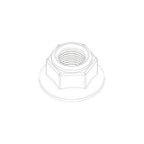 UDI RC M4 HEX FLANGED LOCK NUT