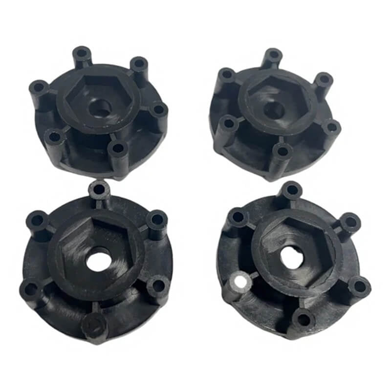 METHOD ADAPTOR 1/10 MT TYRE 14MM HEX/13.2MM THICK (4PC)
