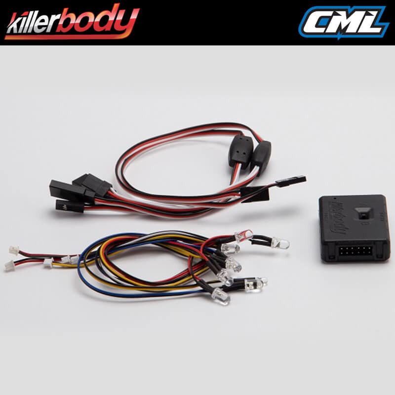 KILLERBODY LED UNIT SET W/CONTROL BOX (9 LEDS)