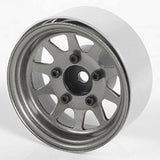 RC4WD OEM STAMPED STEEL 1.55 Inch BEADLOCK WHEELS (PLAIN)