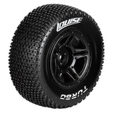 LOUISE RC SC-TURBO 1/10 RR SUPER SOFT SLASH RR  SLASH 4*4 BLACK