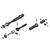 MIP X-DUTY CVD DRIVE KIT FRONT 87MM TO 112MM W/ 10MM X 5MM BEARING TRAXXAS STAMPEDE/SLASH/RALLY