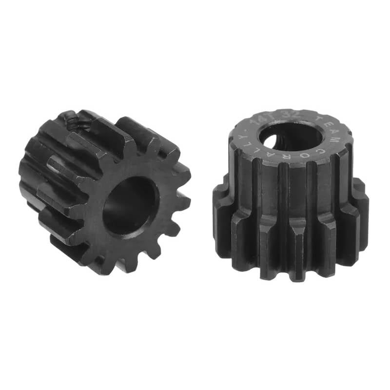 CORALLY 32 DP PINION SHORT HARDENED STEEL 14 TEETH 5MM C-72614