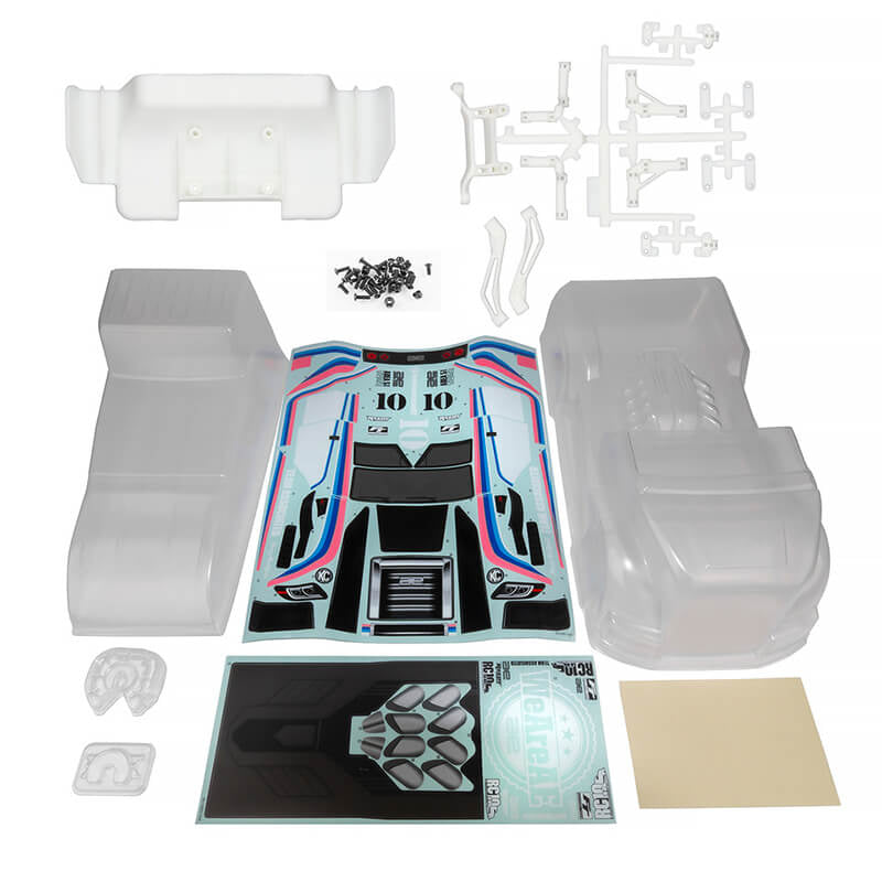 TEAM ASSOCIATED 6x6 BODY SETCLEAR