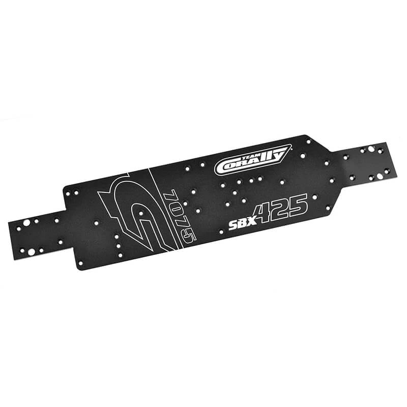 CORALLY CHASSIS ALU. 7075