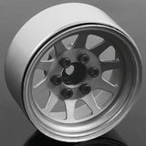 RC4WD OEM STAMPED STEEL 1.9 Inch BEADLOCK WHEELS (PLAIN)