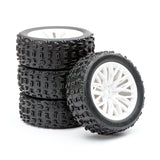 FASTRAX ARRMA GROM WHEEL/TYRE 1/18 SET (4PC) FTAR070W