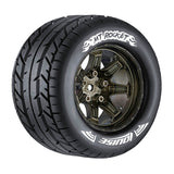 LOUISE RC MT-ROCKET 1/10 SOFT HEX 14MM BLACK CHROME ARRMA G