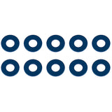 ASSOCIATED WASHERS 7.8 x 3.5 x 0.5mm BLUE ALUMINIUM (10)