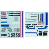 TEAM ASSOCIATED RC10CC DECAL SHEET