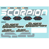 FMS 90MM SUPER SCORPION V2CAMO DECAL SHEET