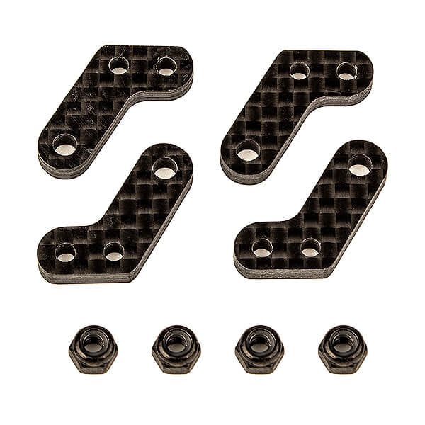 TEAM ASSOCIATED APEX 2 FT STEERING ARMS CARBON FIBRE