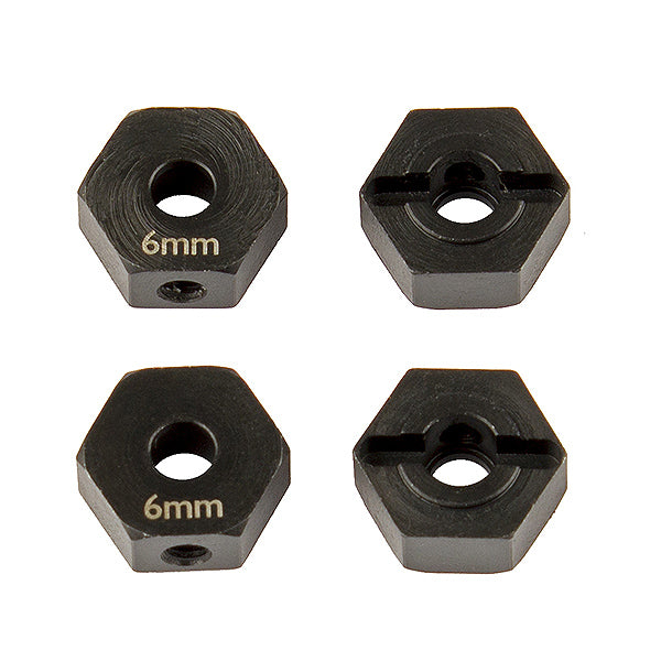 ELEMENT RC FT ENDURO WHEEL HEXES 6 MM STEEL