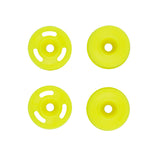 TEAM ASSOCIATED RC28R WHEEL SET YELLOW