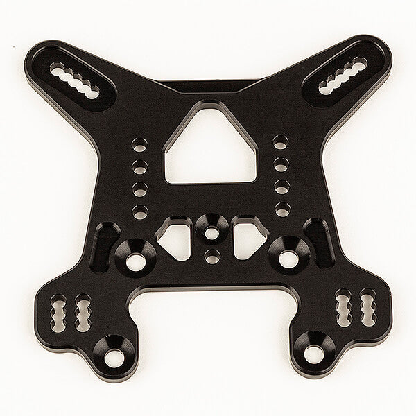 TEAM ASSOCIATED RC8B4 REAR SHOCK TOWER BLACK ALUMINIUM