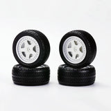 CARISMA M48S NISSAN R32WHEEL & TYRE SET (MOUNTED)