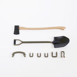 ROC 1:12 1941 WILLYS MB AXE AND SHOVEL SET