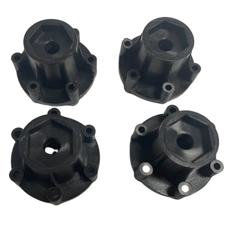 METHOD ADAPTOR 1/10 MT TYRE 14MM HEX/25MM THICK (4PC)