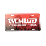 RC4WD MY OTHER TRUCK LICENSE PLATE