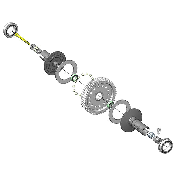 MIP SUPER BALL DIFF TAMIYA BLACKFOOT/ MONSTER BEETLE / SUBARU BRAT / THE FROG