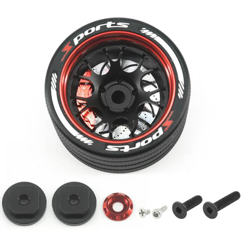 FASTRAX ALUM STEERING BBS WHEEL - SANWA FUTABA FLYSKY FAST422R