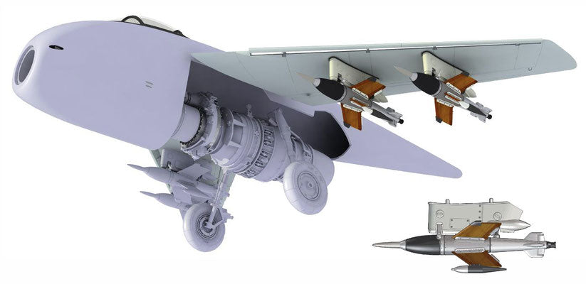 Das Werk 1/32 Messerschmitt P.1101 kit 32002