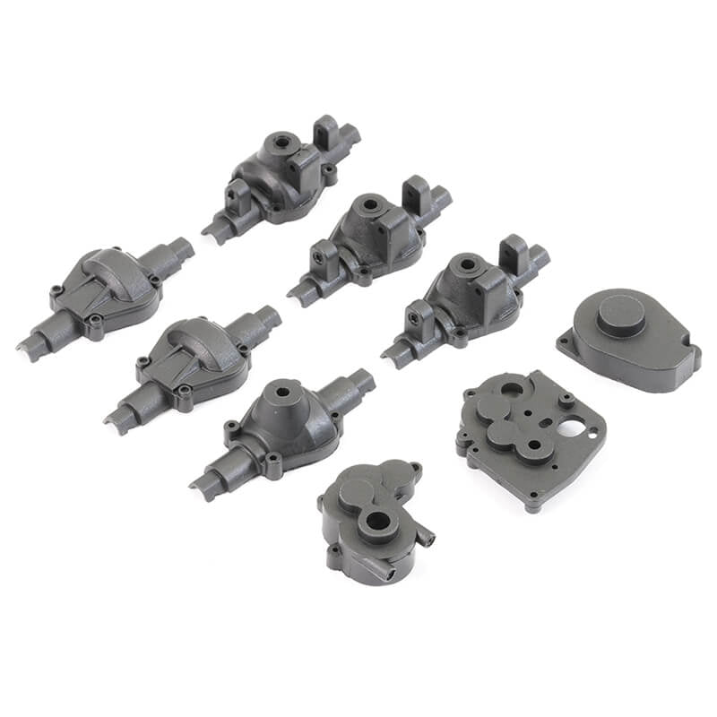 FTX OUTBACK MINI X 6IXER TRANS MISSION GEAR BOX & AXLE SET