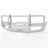 RC4WD TRIFECTA FRONT BUMPER SLIDERS & SIDE BARS FOR LAND CRUISER LC70 BODY (SILVER)