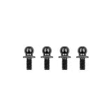 TEAM ASSOCIATED RC10 BALLSTUDS 5.3MM SHORT NECK BLACK