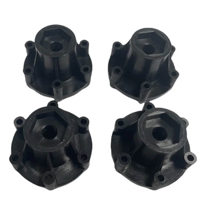 METHOD ADAPTOR 1/10 MT TYRE 12MM HEX/25MM THICK (4PC)