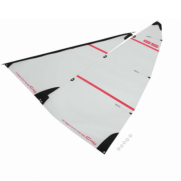 JOYSWAY Dragonforce 65 Yacht C SAIL SET. 50 MICRON MYLAR PRINTED JY881511 (STR1)